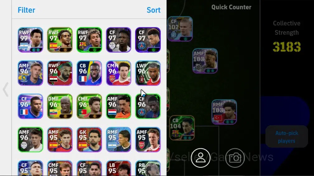 eFootball Accounts Legends & Iconic Players Android|8 Epic(Albert Ferrer,Steven Gerrard,Oliver Kahn,Dirk Kuyt)|Show Time 2