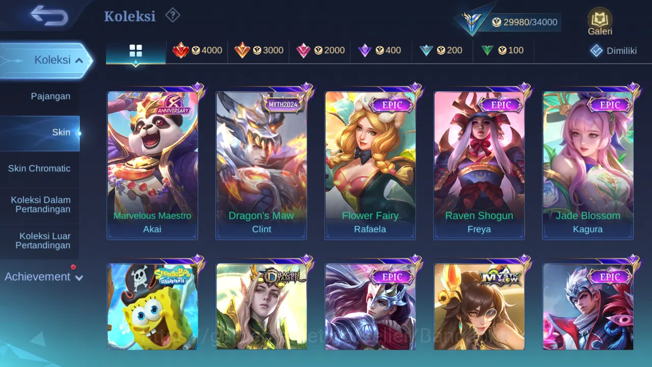 Mobile Legends: Bang Bang Accounts Hero 89 Skin 125 | Prime Claude | Lightborn Harith image 15