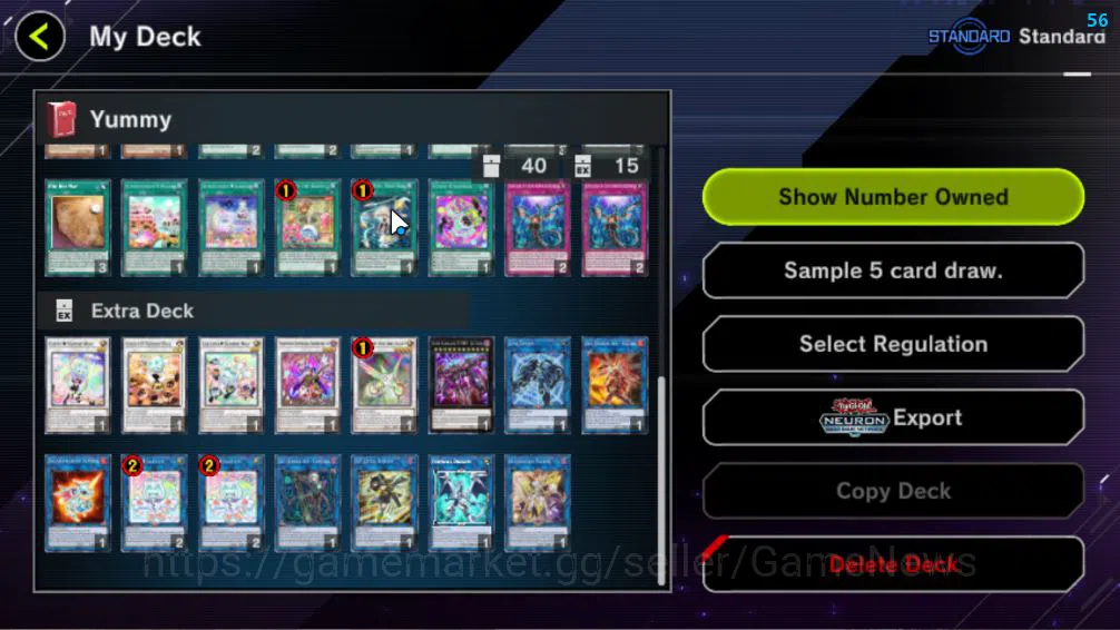 Yu-Gi-Oh! Master Duel Accounts Lv 18 | 20 Deck |VSK9, Dracotail, Yummy,Maliss, Ti image 9