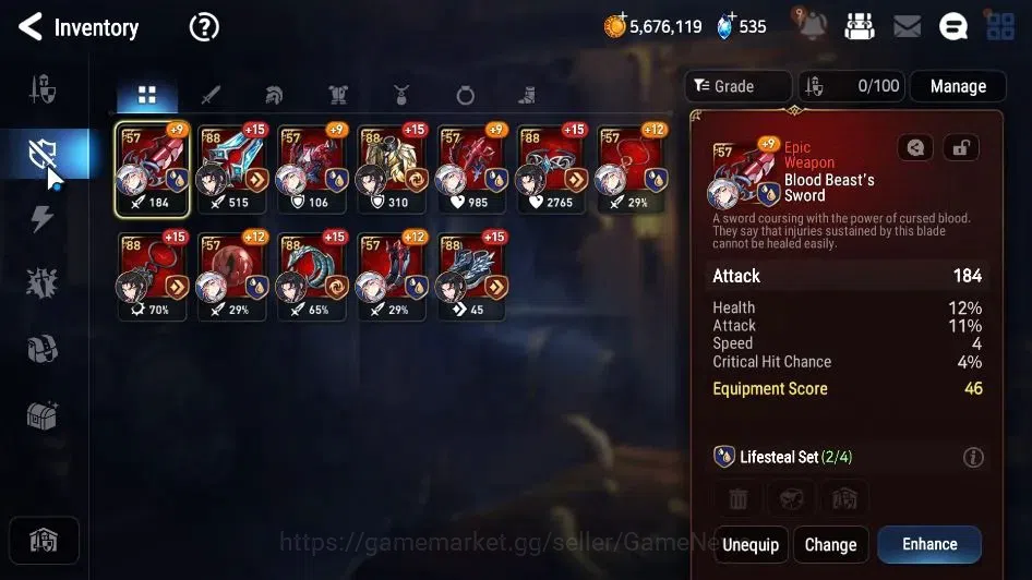 Epic Seven Accounts GLOBAL Unverif|New Era|3 ML(Rhianna&Luciella,Drago image 10