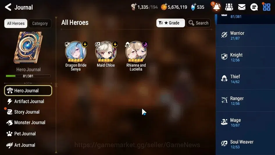 Epic Seven Accounts GLOBAL Unverif|New Era|3 ML(Rhianna&Luciella,Drago image 6