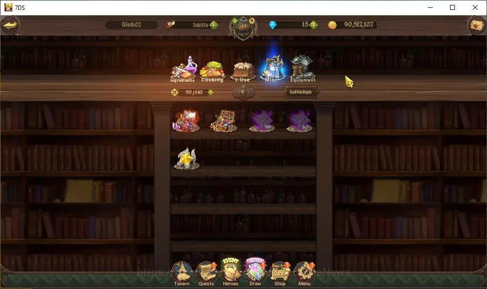 The Seven Deadly Sins: Grand Cross Accounts Global|606K CC|3 UR+Collab ReZero [Priscilla2/6,Re image 16