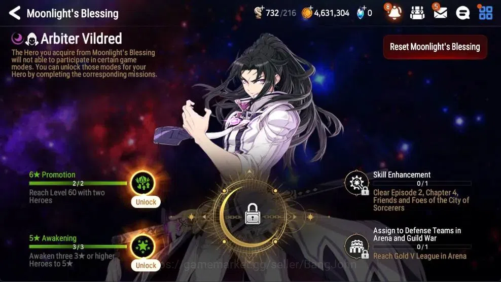 Epic Seven Accounts High-End Global Unverif | 3 ML(BArunka,MAKen,FCecilia)|PoH+Bless ON|Stigma 63K|Gold 4.6M |Log 18
