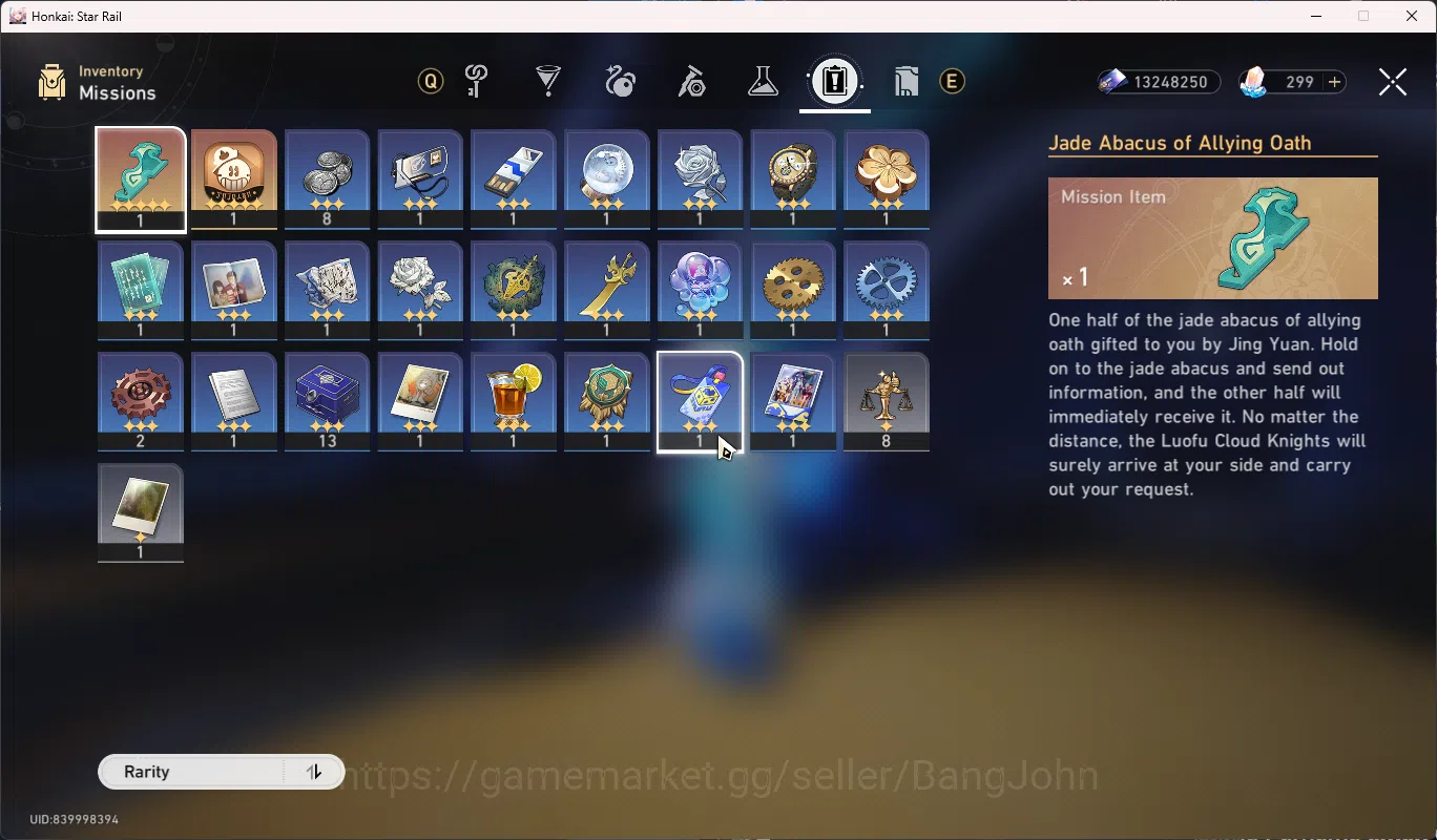 Honkai Star Rail Accounts Others ASIA | TL 56 | 4 Limit | yao Guang + Sign | Archer E1+sign | Sparkle | Danheng Pt | Ruan 11