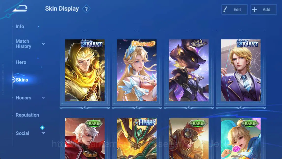 Honor of Kings Accounts GLOBAL | hero 37, skin 33 | SXNX houyi, legend lad image 3