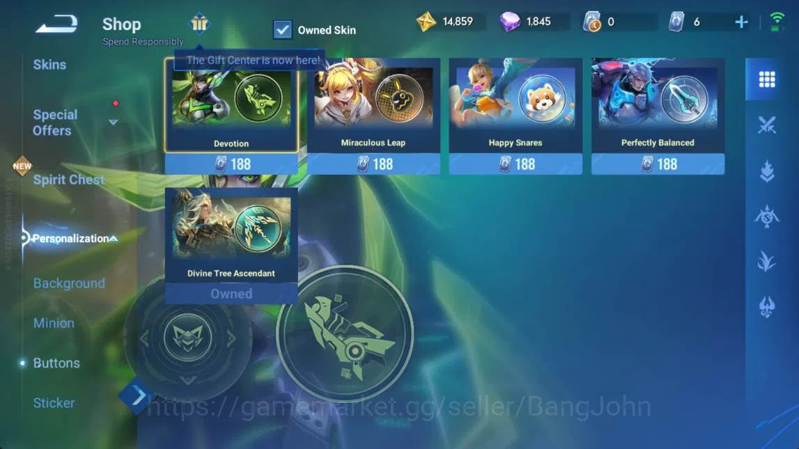 Honor of Kings Accounts GLOBAL | hero 37, skin 33 | SXNX houyi, legend lad image 5