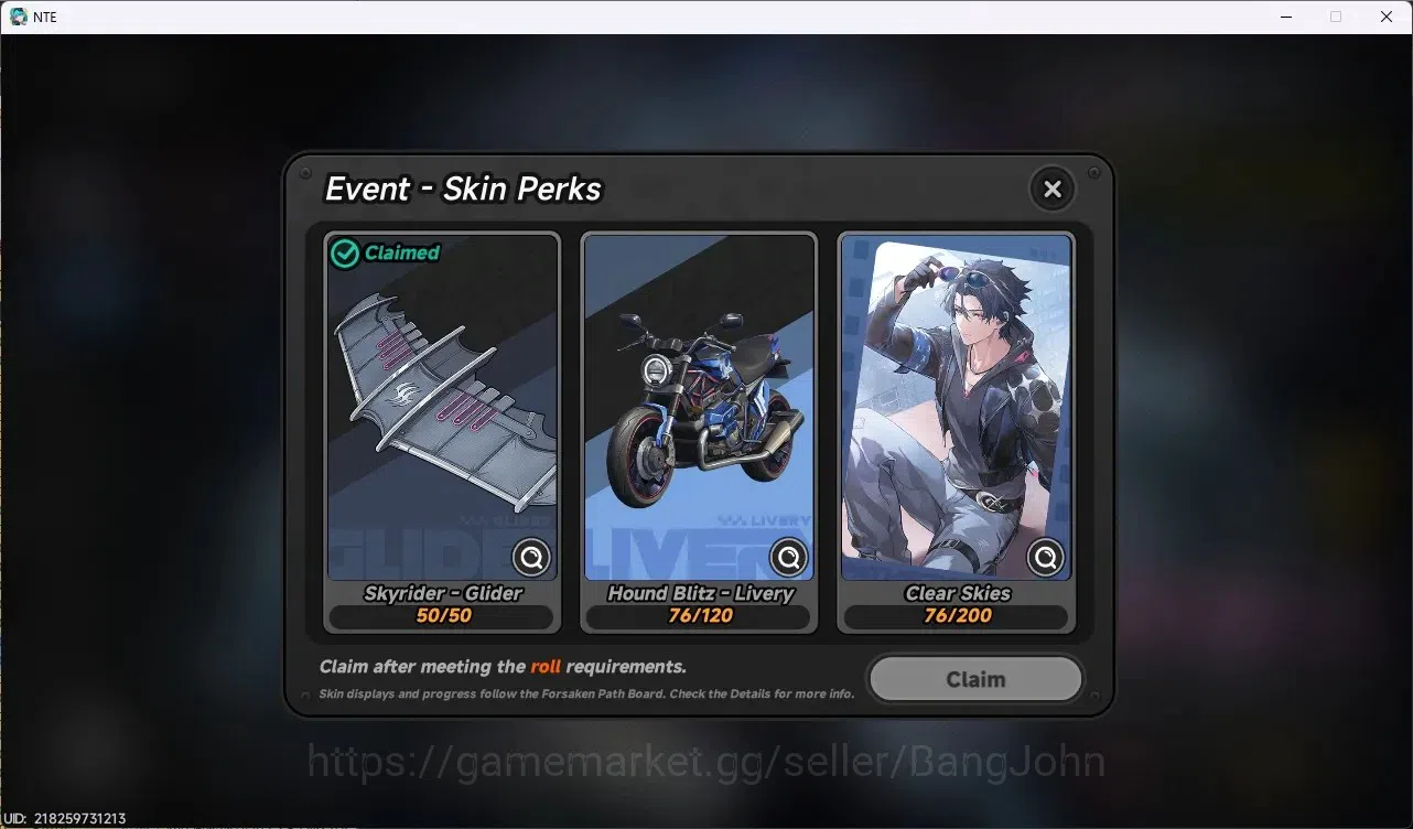 Neverness to Everness Accounts NA| Hunter Lv 10 | 2 S-Class (Chaos,Hathor)+6 A-Cl image 4