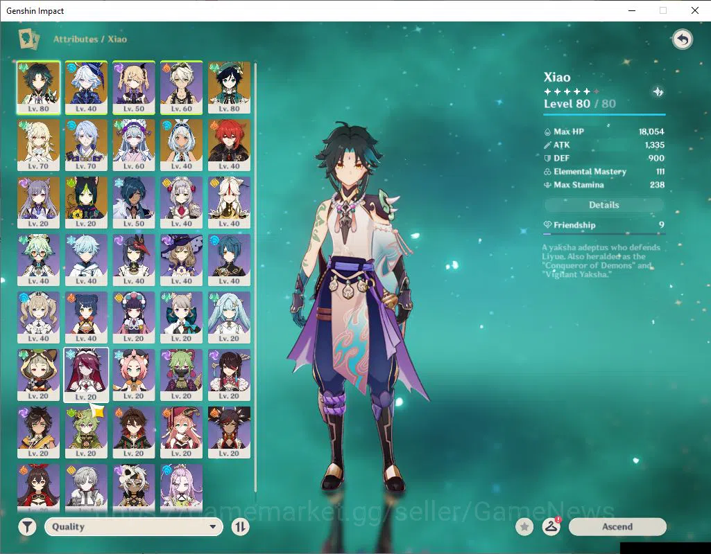 Genshin Impact Accounts ASIA|AR 47|5Limited+29(*4Character)|Mualani,Furina image 12
