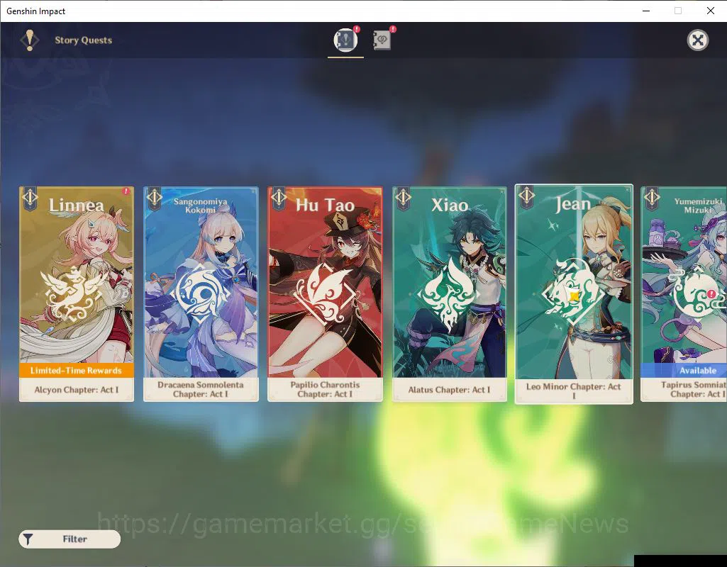 Genshin Impact Accounts ASIA|AR 47|5Limited+29(*4Character)|Mualani,Furina image 4
