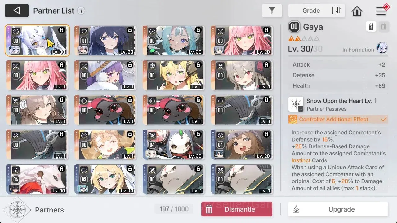 Chaos Zero Nightmare Accounts GLOBAL Lv 31|6 SSR[Heidemari,Nine,Narja+Sign,Khali image 6
