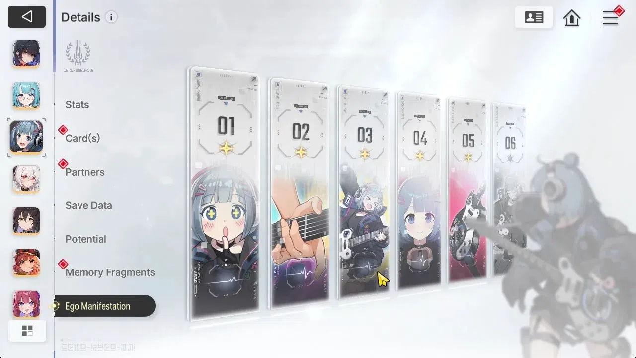 Chaos Zero Nightmare Accounts GLOBAL Lv 31|6 SSR[Heidemari,Nine,Narja+Sign,Khali image 8