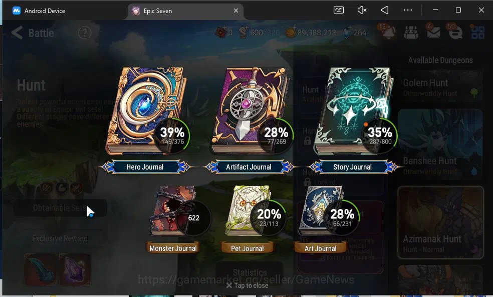 Epic Seven Accounts ASIA Verif|New Era|9 ML (Notos,NM Luna,LOT Scales, image 5