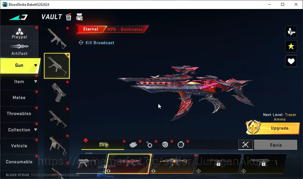 Blood Strike Accounts ASIA|ETERNAL MP5-Dominator|5 ULTRA MP5-Annipro,Vec image 4