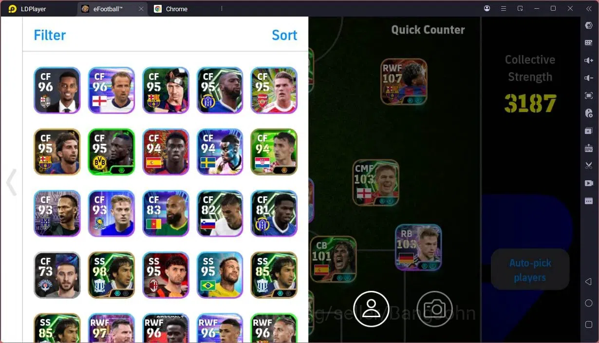 eFootball Accounts Mobile |PW 3187|Bigtime Yamal,Nistelroiij|Epic Pep image 2