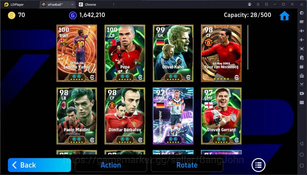 eFootball Accounts Mobile |PW 3187|Bigtime Yamal,Nistelroiij|Epic Pep image 4
