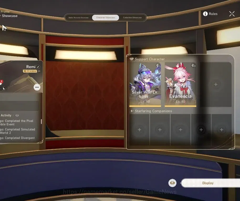 Honkai Star Rail Accounts ASIA|TL 65|8 Limited|(Evanescia,SW999)+Sign,Huohou image 2