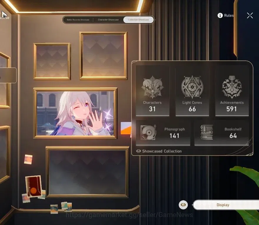 Honkai Star Rail Accounts ASIA|TL 65|8 Limited|(Evanescia,SW999)+Sign,Huohou image 3