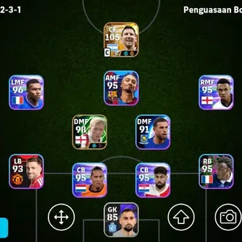 eFootball Accounts Legends & Iconic Players Mobile|PW 2810|Lionel Messi BigT,Paul Scholes Epic|2026|Check SS EFB3011B