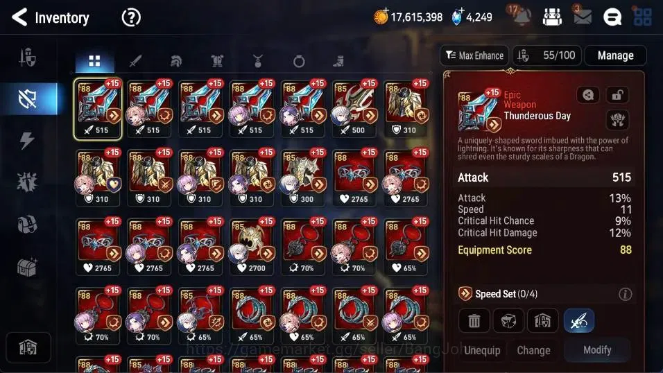 Epic Seven Accounts Global | 6ML(BossArunka,E Ilynav,SS Vivian,Hwayoun image 10