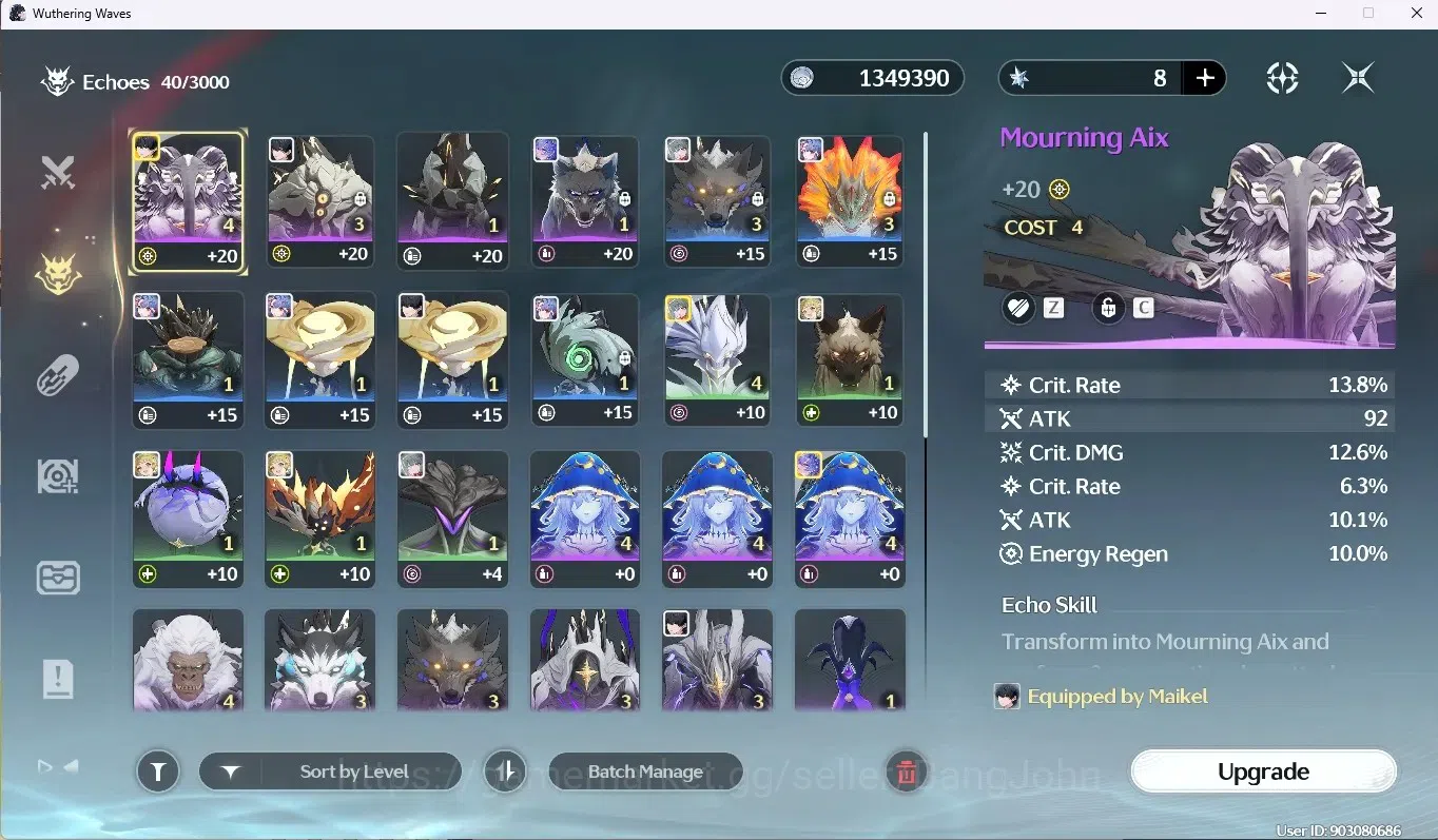 Wuthering Waves Accounts SEA|UL 34|Rank 4|3 Limited Char [Phrolova+Sign,Roc image 10