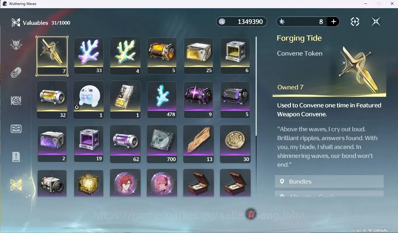 Wuthering Waves Accounts SEA|UL 34|Rank 4|3 Limited Char [Phrolova+Sign,Roc image 15