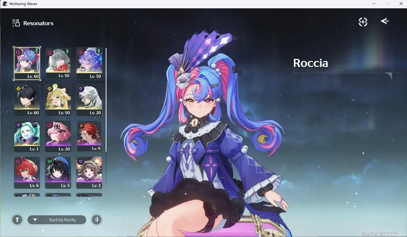 Wuthering Waves Accounts SEA|UL 34|Rank 4|3 Limited Char [Phrolova+Sign,Roc image 2