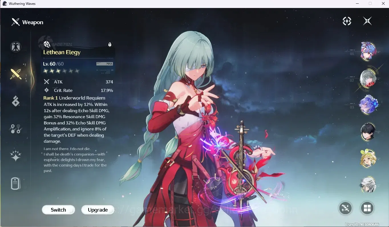 Wuthering Waves Accounts SEA|UL 34|Rank 4|3 Limited Char [Phrolova+Sign,Roc image 4