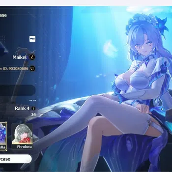 Wuthering Waves Starter SEA|UL 34|Rank 4|3 Limited Char [Phrolova+Sign,Roc image 1