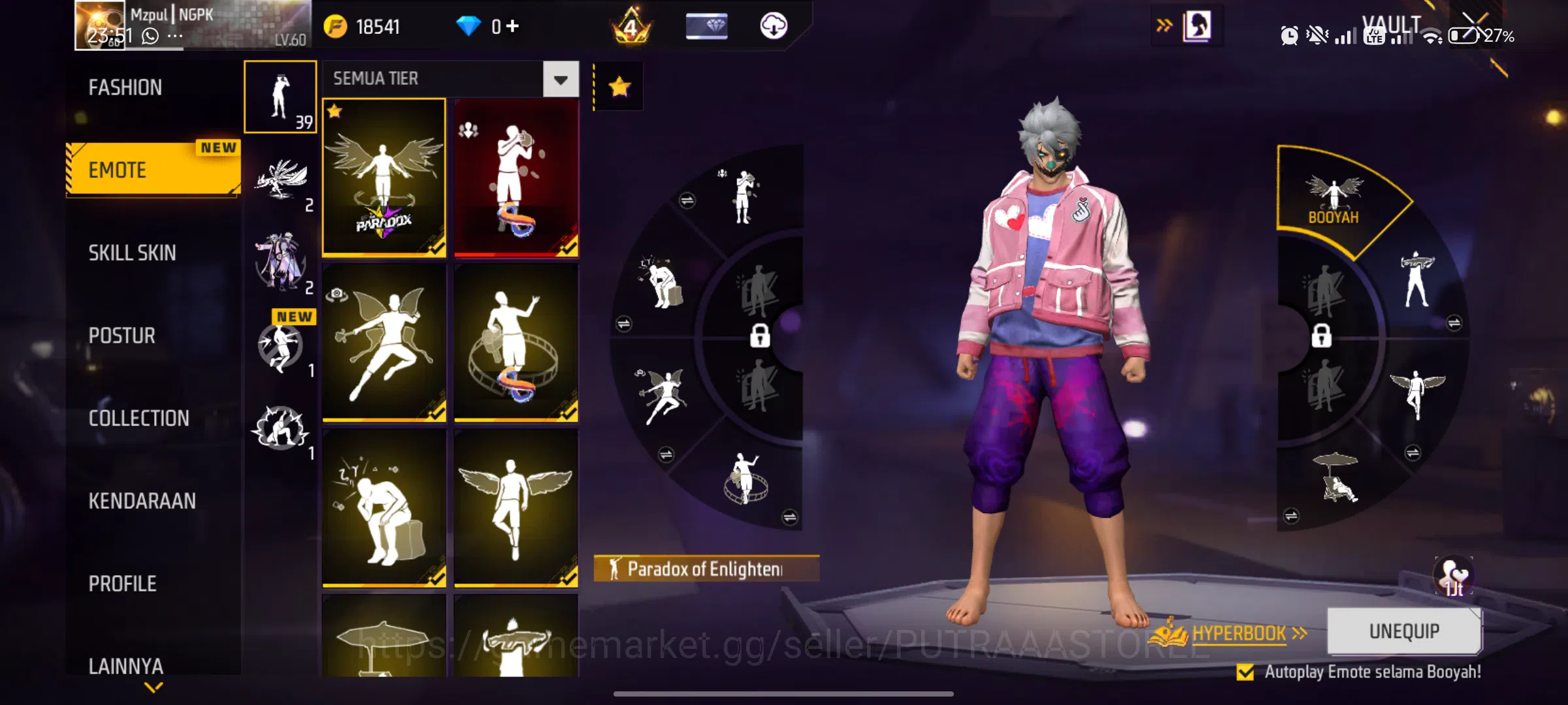 Free Fire Accounts FOR INDONESIA - BUNDLE BERUBAH -  MAX 1 - BUNDLE NARUTO - akun free fire murah dan bagus - dana pelajar 10