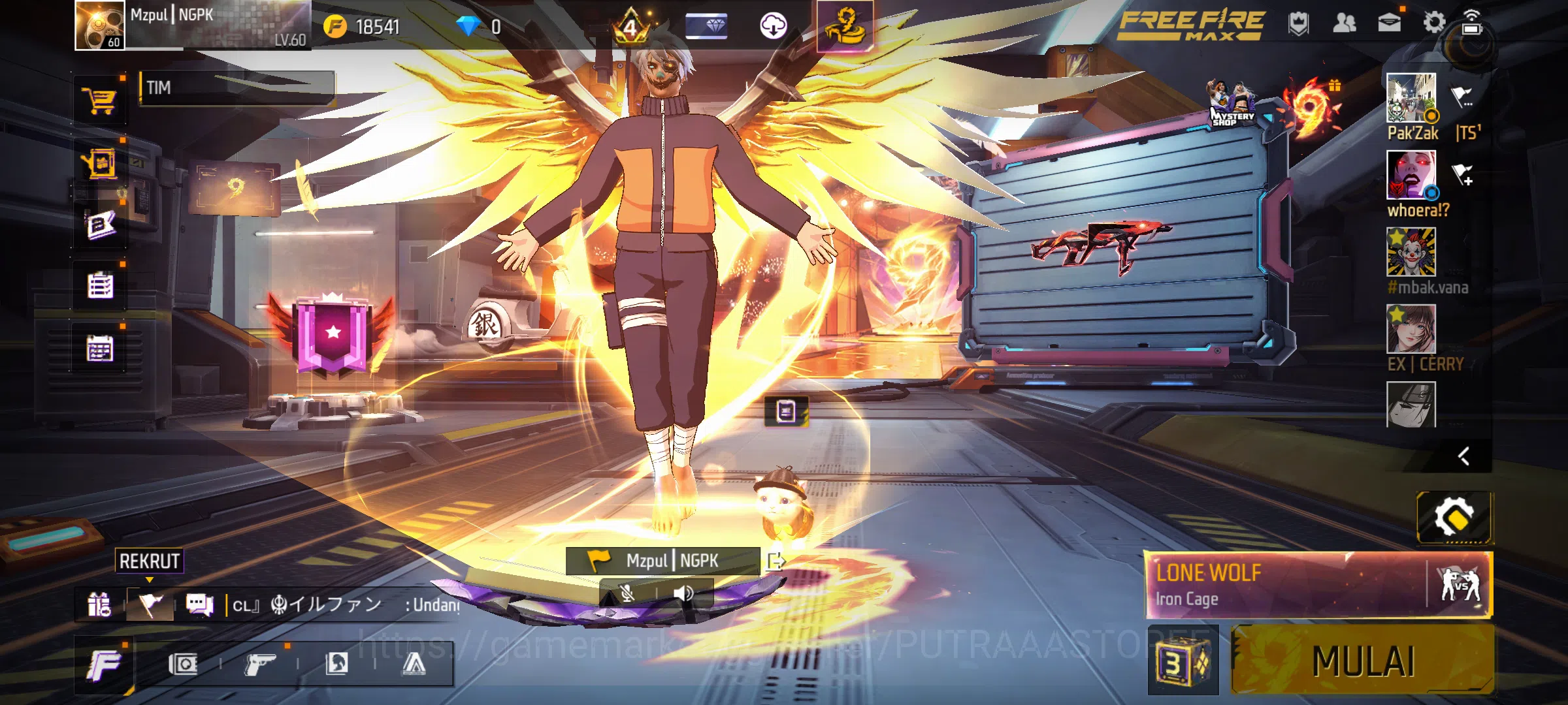 Free Fire Accounts FOR INDONESIA - BUNDLE BERUBAH -  MAX 1 - BUNDLE NARUTO - akun free fire murah dan bagus - dana pelajar 2
