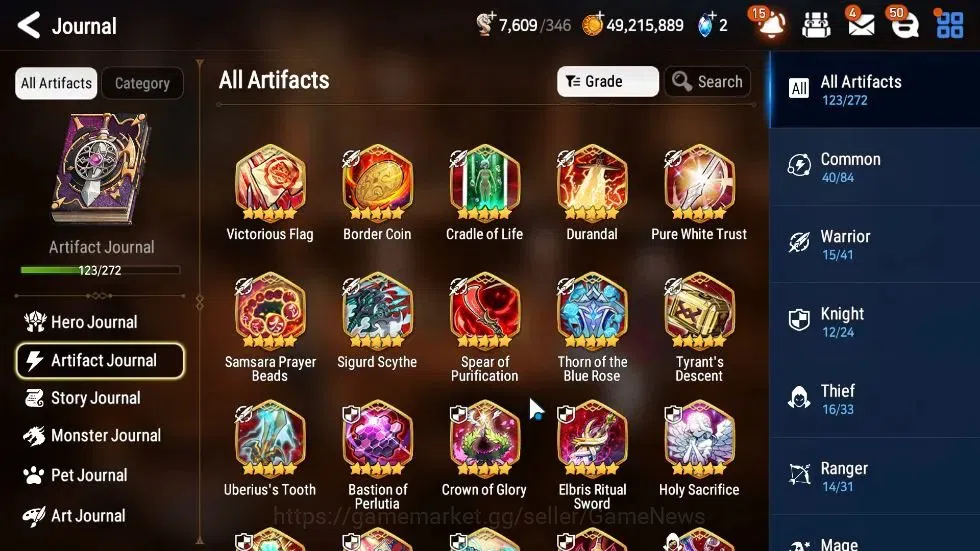 Epic Seven Accounts ASIA|29 ML(LOTScales,BArunka,Har setti,NM Luna,Etc image 12
