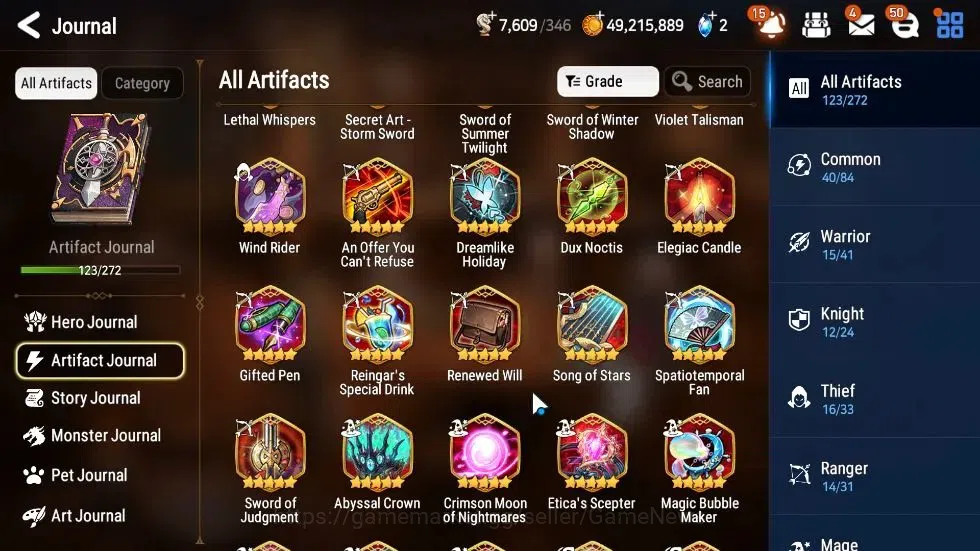 Epic Seven Accounts ASIA|29 ML(LOTScales,BArunka,Har setti,NM Luna,Etc image 14