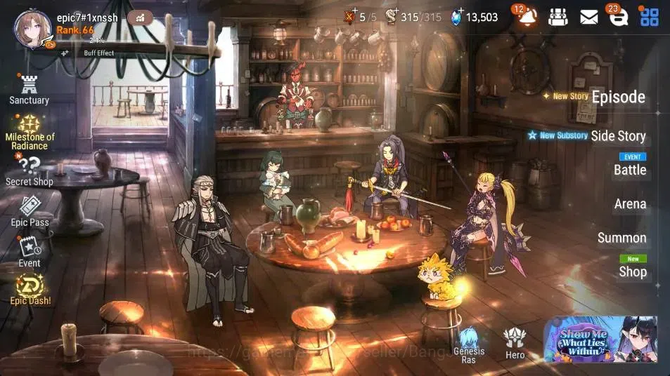 Epic Seven Accounts High-End Global Unverif | 15 ML(Straze,DB Senya,LR Krau,SE Celine,LC Bellona,Etc.)|SS 13.5K|Gold 2