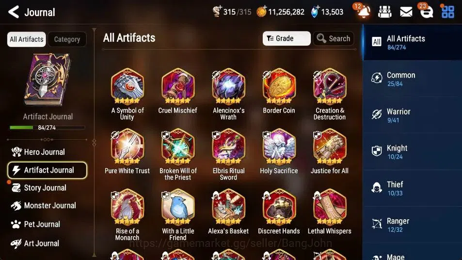 Epic Seven Accounts High-End Global Unverif | 15 ML(Straze,DB Senya,LR Krau,SE Celine,LC Bellona,Etc.)|SS 13.5K|Gold 9