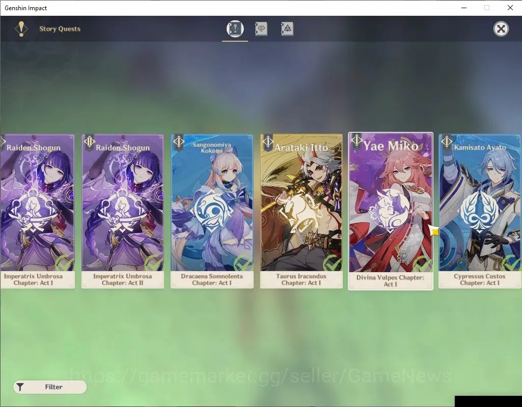 Genshin Impact Accounts ASIA|AR60|PremTeam Skirk|13 Limit+8(*5WeP)|(Neuvil image 20