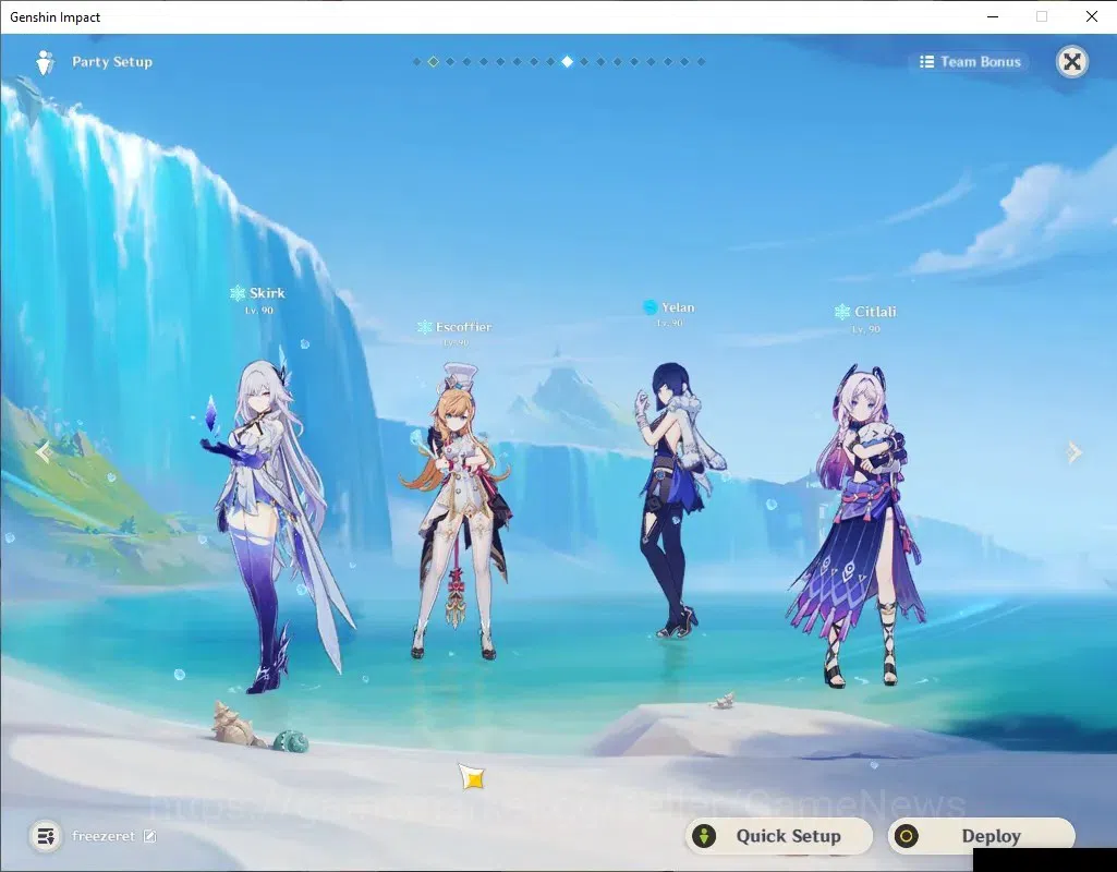 Genshin Impact Accounts ASIA|AR60|PremTeam Skirk|13 Limit+8(*5WeP)|(Neuvil image 3