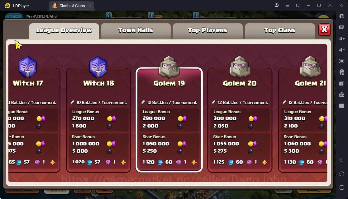 Clash of Clans Accounts High-End TH 14-BH 9|LVL163|BK67,AQ67,MP40,GW46,RC26.DD10|BM16,BC15|5 Legend skin & 3 Gold|Gem 3