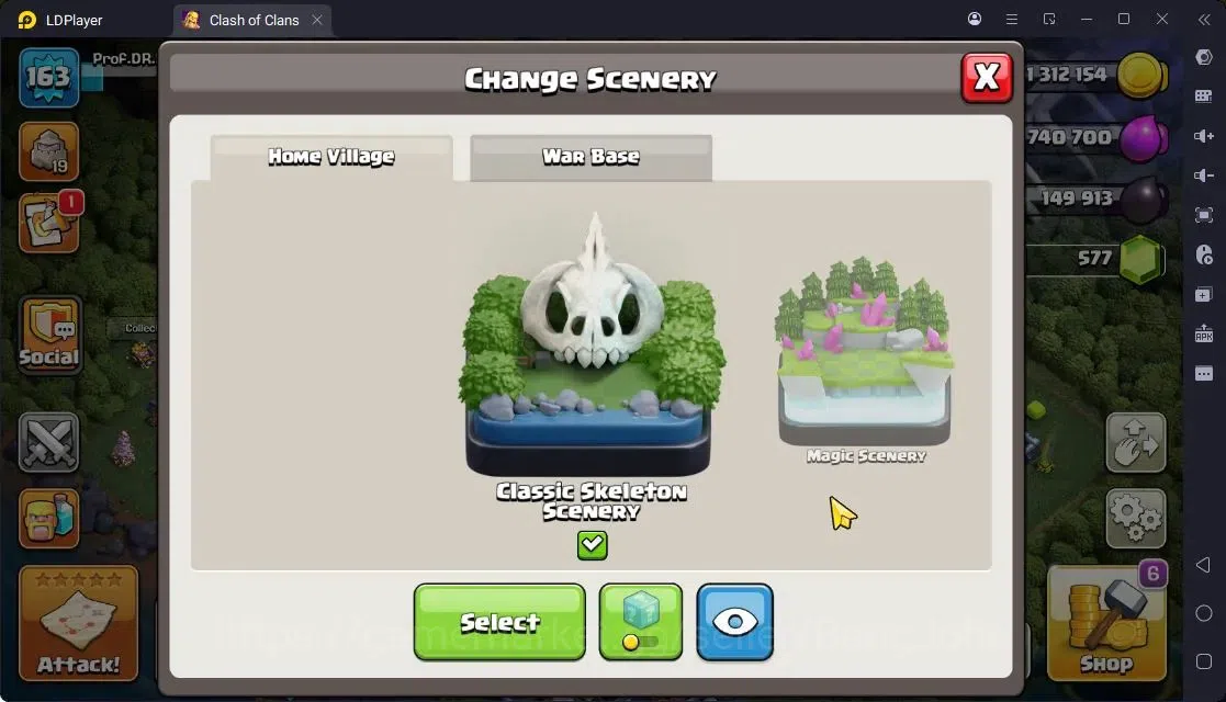 Clash of Clans Accounts High-End TH 14-BH 9|LVL163|BK67,AQ67,MP40,GW46,RC26.DD10|BM16,BC15|5 Legend skin & 3 Gold|Gem 6