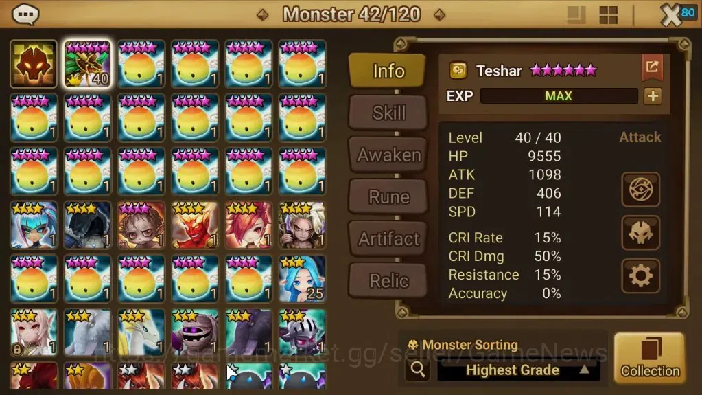 Summoners War: Sky Arena Accounts ASIA|Lv 26|Ready Gacha|99 12-YSC + 160 11-YSC + 3 image 10