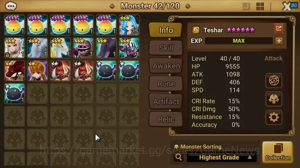 Summoners War: Sky Arena Accounts ASIA|Lv 26|Ready Gacha|99 12-YSC + 160 11-YSC + 3 image 11