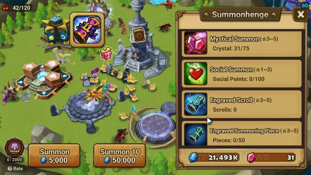 Summoners War: Sky Arena Accounts ASIA|Lv 26|Ready Gacha|99 12-YSC + 160 11-YSC + 3 image 15