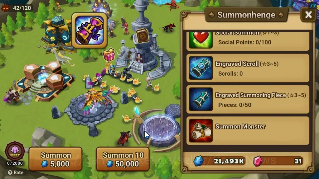 Summoners War: Sky Arena Accounts ASIA|Lv 26|Ready Gacha|99 12-YSC + 160 11-YSC + 3 image 16