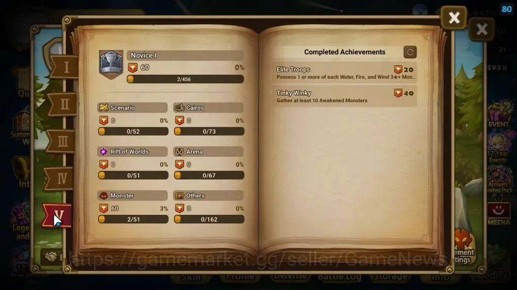 Summoners War: Sky Arena Accounts ASIA|Lv 26|Ready Gacha|99 12-YSC + 160 11-YSC + 3 image 7