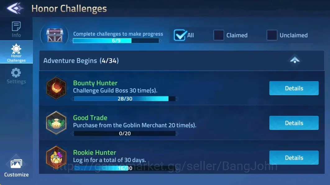 Mobile Legends: Adventure Accounts Global |Lv.59 | 1412K Power | Camp 32-5 | VIP 5 | image 2