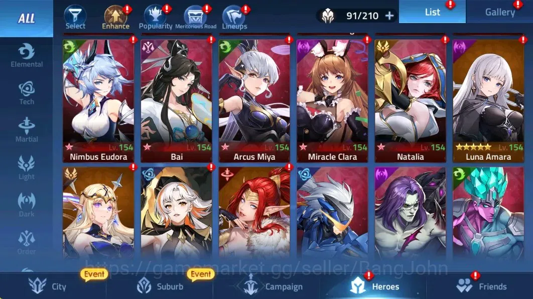 Mobile Legends: Adventure Accounts Global |Lv.59 | 1412K Power | Camp 32-5 | VIP 5 | image 4