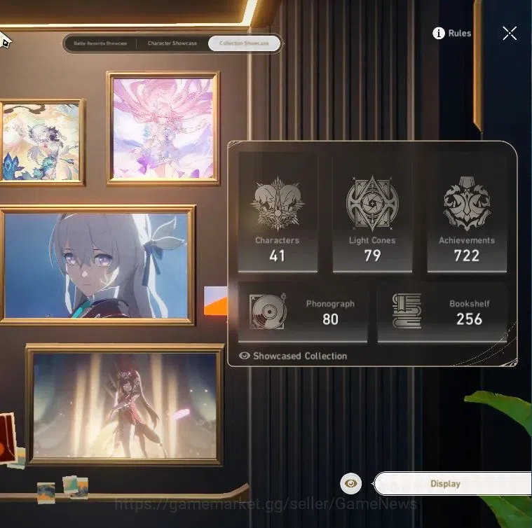 Honkai Star Rail Accounts Asia|TL 69|13 Limited|[SW 999,Mydei,Castorice,Yao  image 3