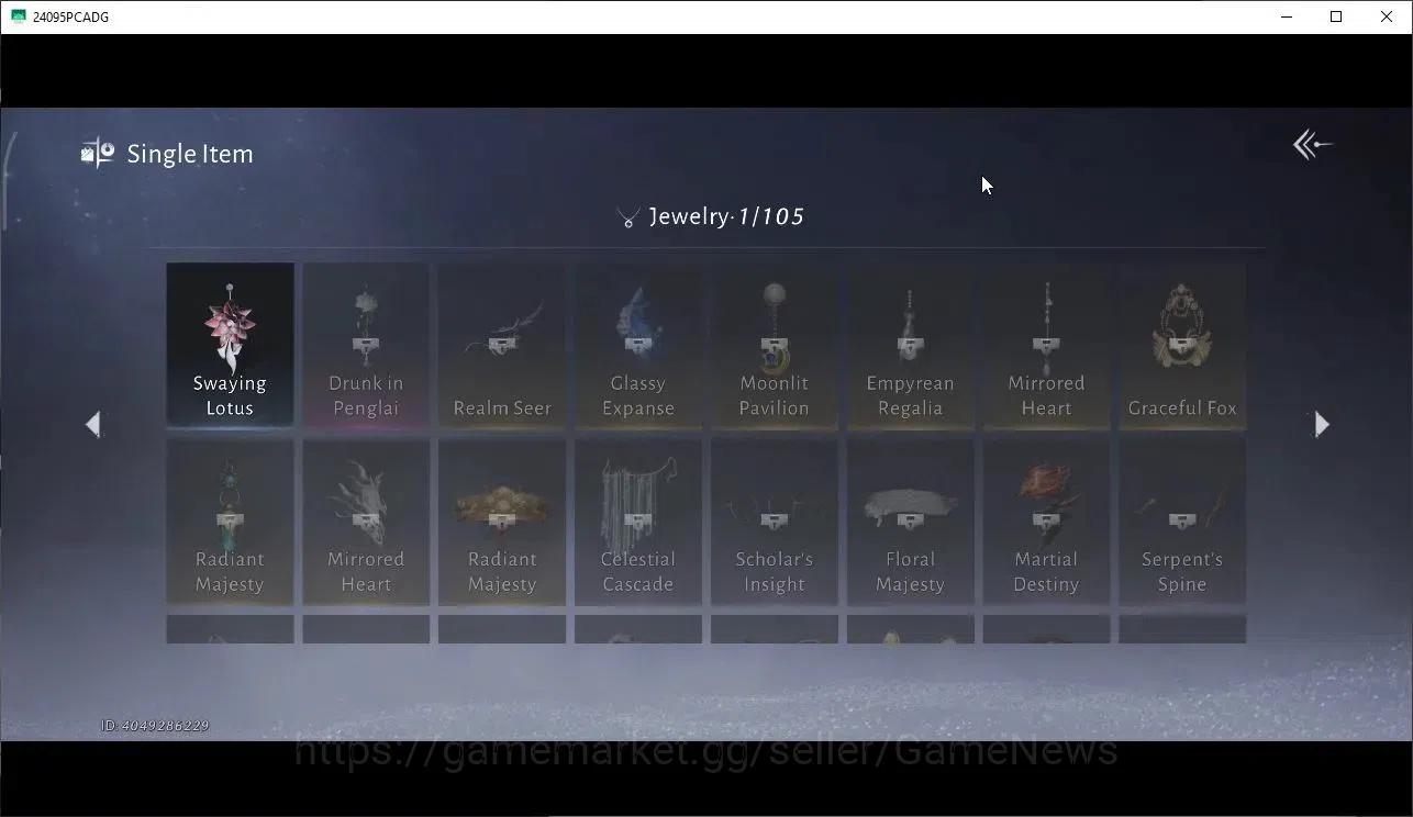 Where Winds Meet Accounts GLOBAL|Lv 5|GS 3676|1 Harmonic Core|Nameless Sword image 13