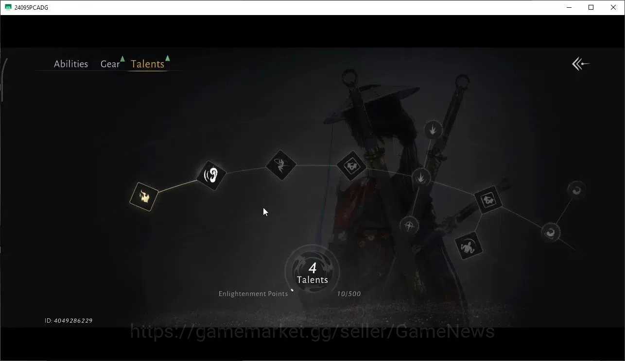 Where Winds Meet Accounts GLOBAL|Lv 5|GS 3676|1 Harmonic Core|Nameless Sword image 7