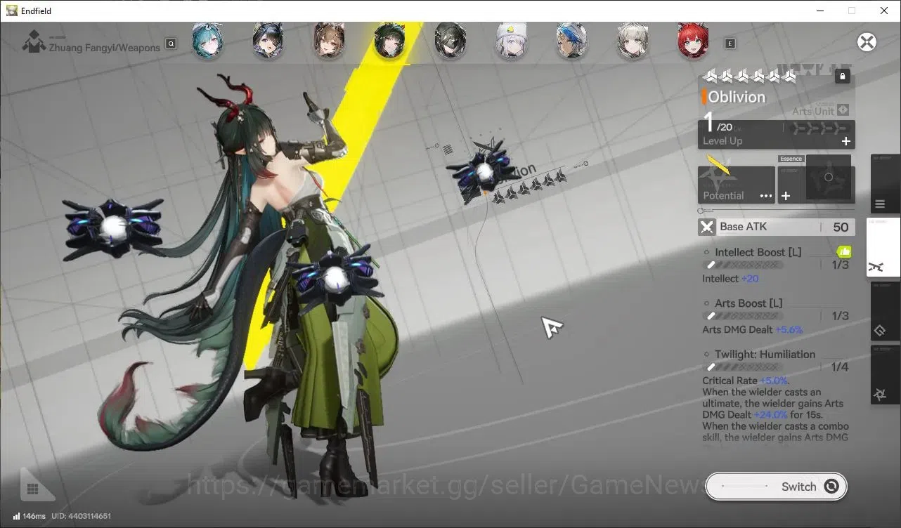 Arknights: Endfield Accounts ASIA|44K Oroberyl + 107 Origeometry|Lv 60|10 SSR ( image 14
