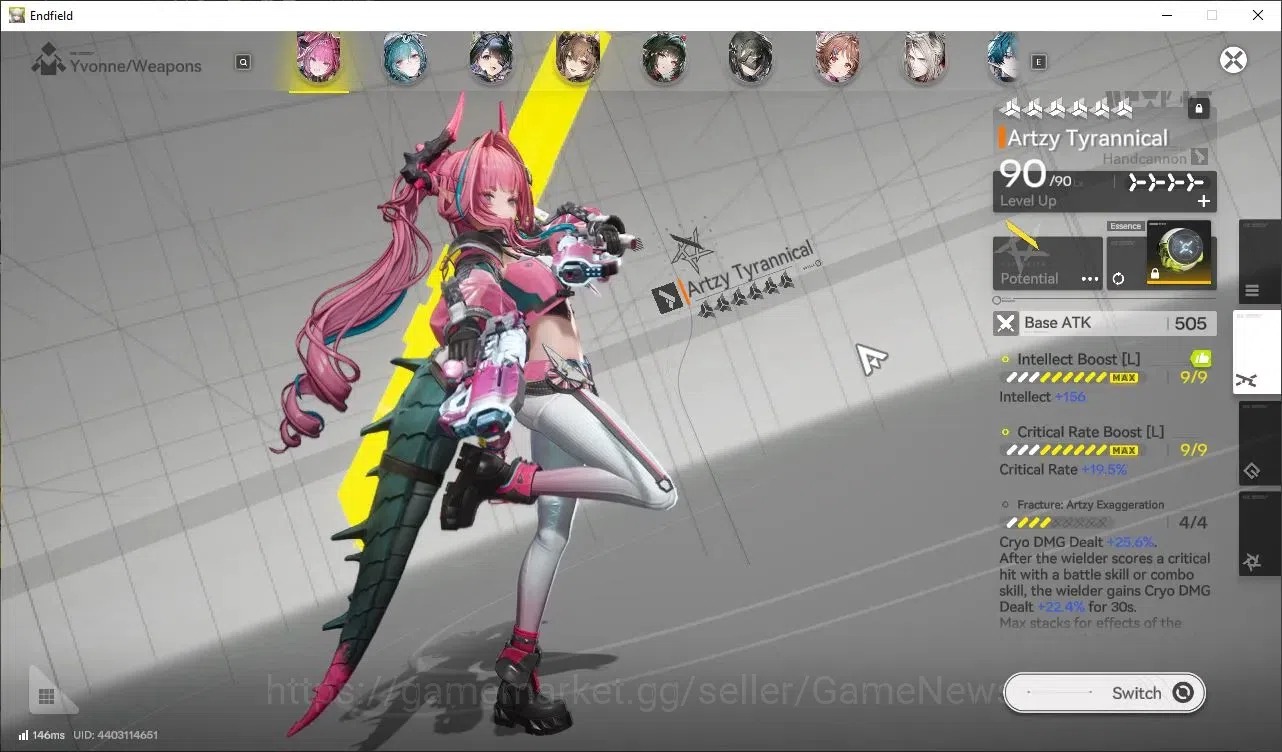 Arknights: Endfield Accounts ASIA|44K Oroberyl + 107 Origeometry|Lv 60|10 SSR ( image 3